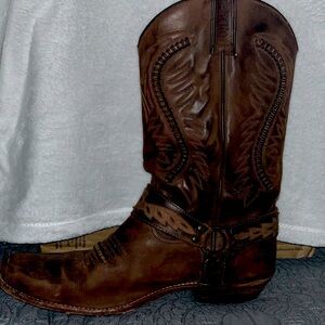 western style  leather boots